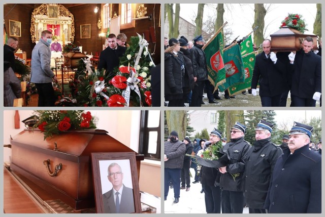 Pogrzeb Jana Kołaczyńskiego z Krojczyna, Grochowalsk, 21 stycznia 2022 roku.