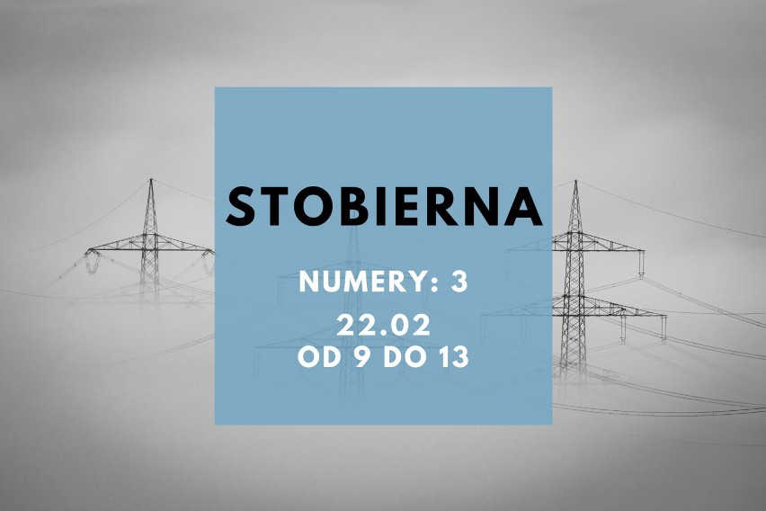 Brak prądu w Rzeszowie i powiecie rzeszowskim. Gdzie nie będzie prądu od 22.02 do 27.02? Rzeszów, Stobierna, Bratkowice i inne miejscowości