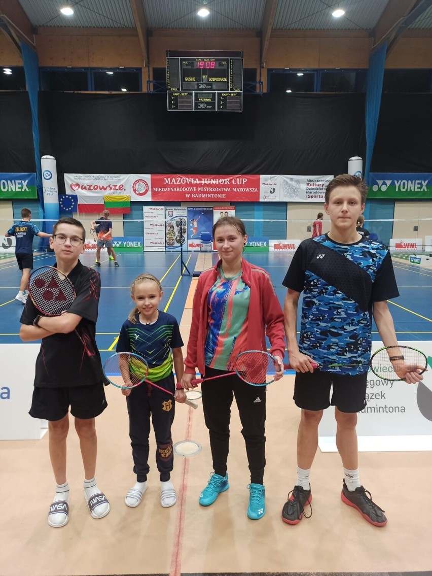 Dwa złote medale dla bytowskich badmintonistów. Grali w Otwartym Grand Prix Polski