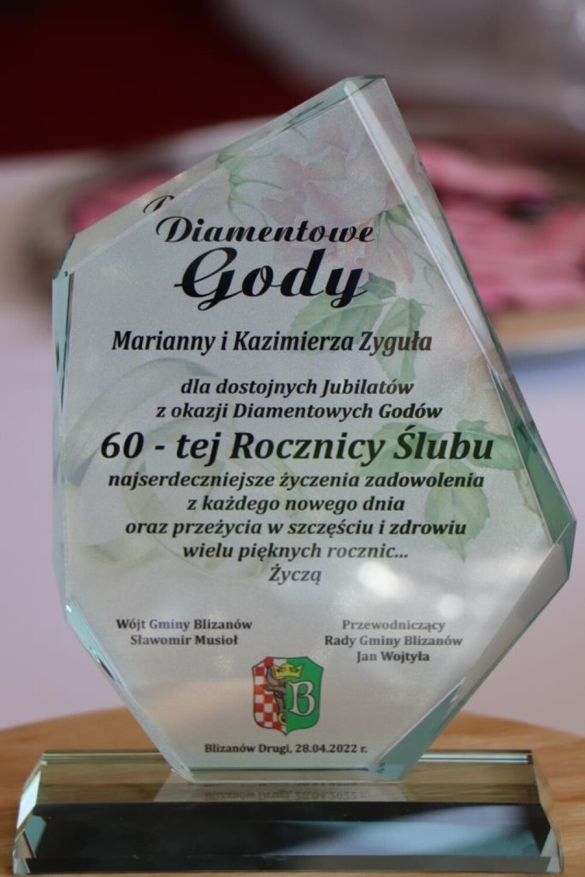 Małżeństwa w gminy Blizanów świętowały Złote Gody. ZDJĘCIA