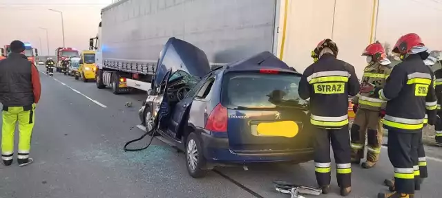 Wypadek w Jarostach (gmina Moszczenica)