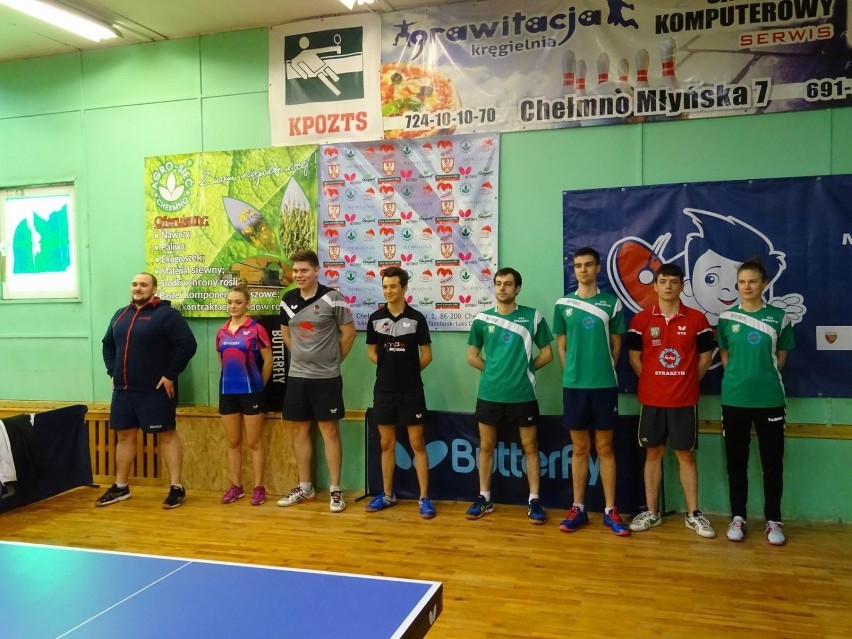 W hali sportowej Pilawa rozegrał mecz LUKS Chełmno - II liga...