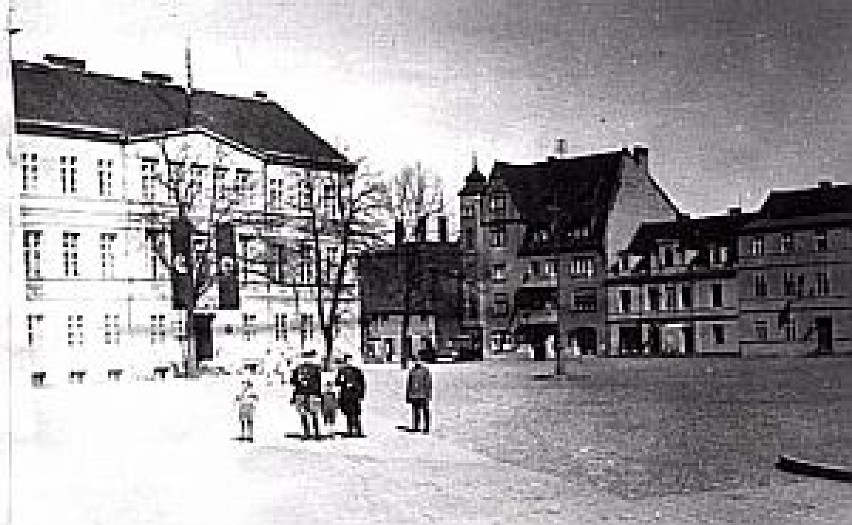 Wolsztyński rynek w czasie okupacji...