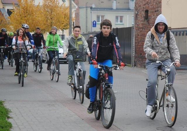 Papieski rajd rowerowy w Kościanie