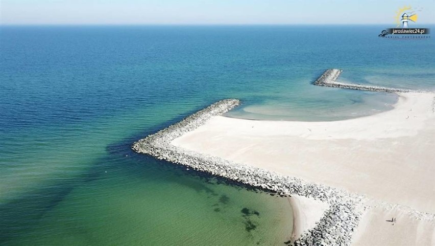 Sztuczna plaża w Jarosławcu bez atrakcji. Nie ma zgody urzędników [ZDJĘCIA]