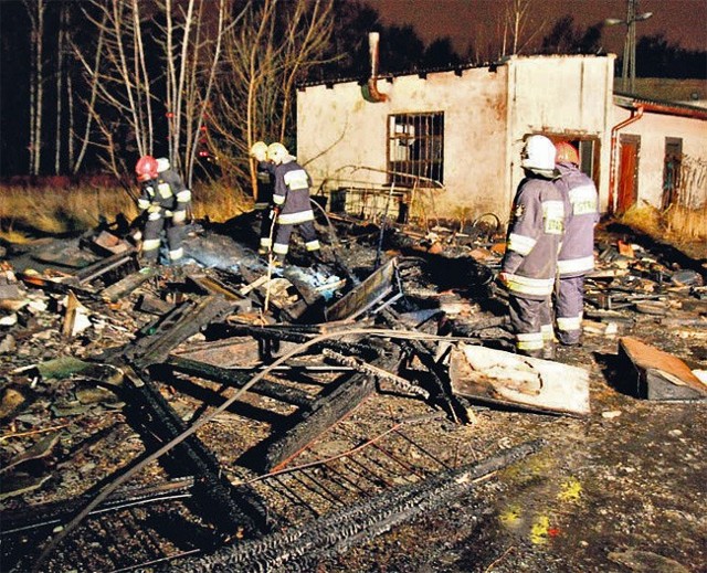 W sobotę po w sobotę po godz. 17 wybuchł pożar w budynku na terenie wagonowni PKP przy ul. Kosodrzewiny.