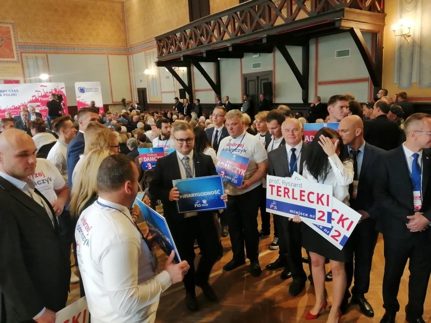 Konwencja wyborcza PiS w Krakowie
