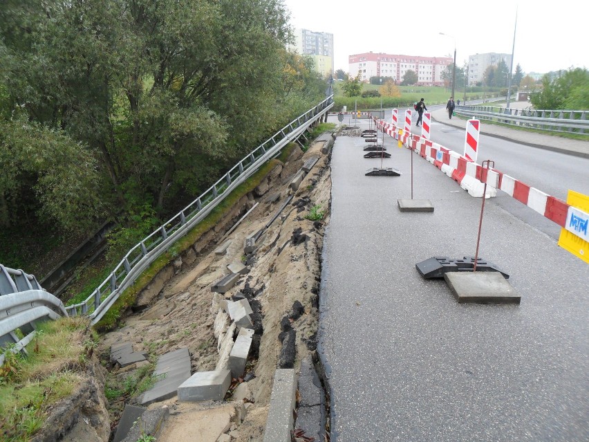 Zerwany most zostanie naprawiony, ale prędko to nie nastąpi