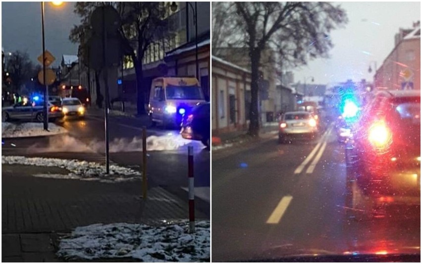 Potrącenie matki z dzieckiem na ulicy Królewieckiej we...