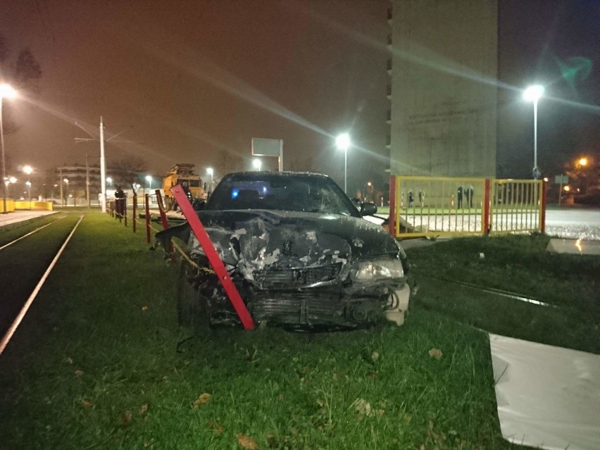 Pijany kierowca sprawcą wypadku na Gagarina w Toruniu