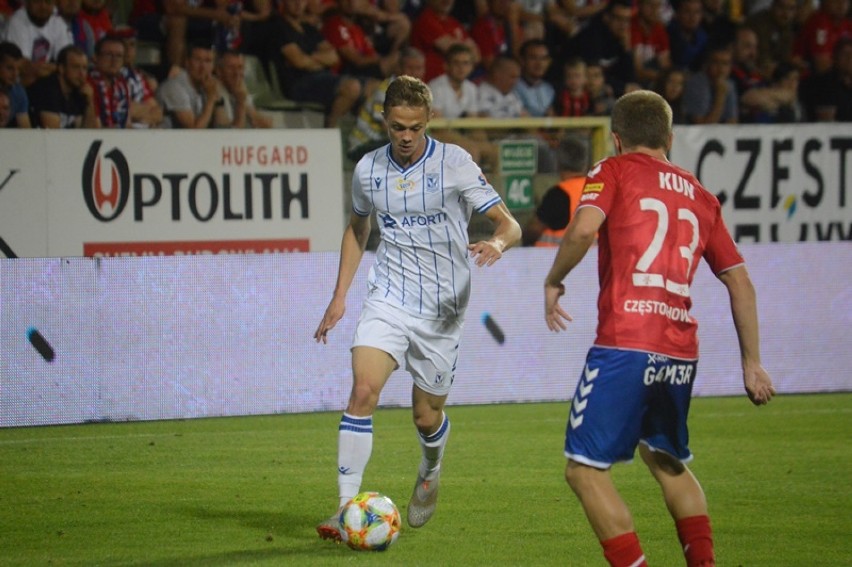 Lech Poznań lepszy od Rakowa Częstochowa na Stadionie Miejskim w Bełchatowie [GALERIA]