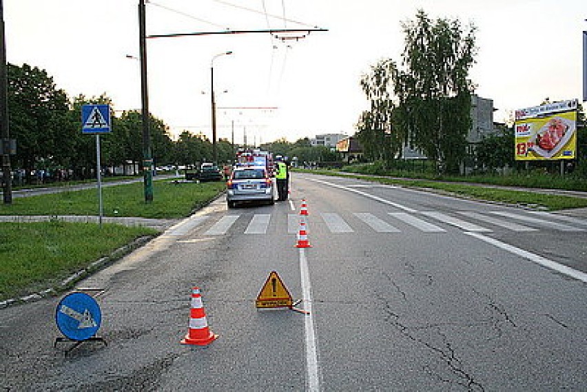 Wypadek w Tychach na ul. Sikorskiego. 1 osoba nie żyje