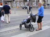 Wózkiem dziecięcym przez Poznań jak na rajdzie 