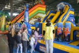 Halowy Festiwal Dmuchańców w Radomiu. W sobotę dzieci miały wiele atrakcji. Zobaczcie zdjęcia