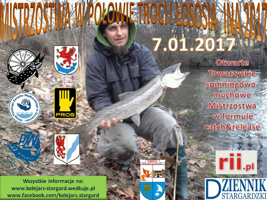 Mistrzostwa w połowie troci i łososia INA 2017