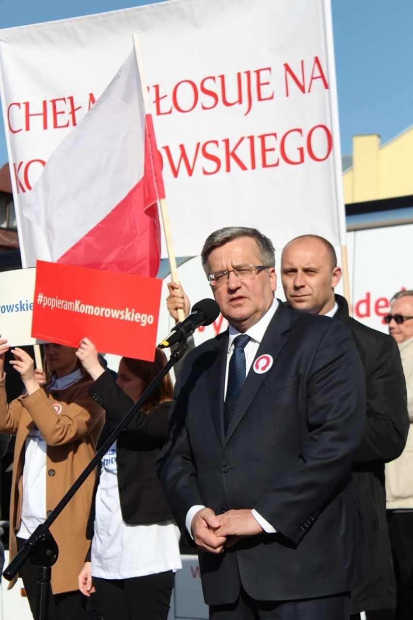 Bronisław Komorowski w Chełmie. FOTO/WIDEO

W czwartek na...