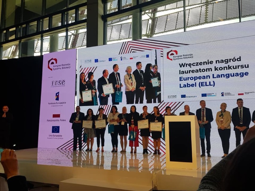 Zespół Szkół nr 1 z certyfikatem European Language Label 2019[FOTO]