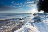 Bajeczne zimowe krajobrazy nad morzem [zdjęcia]