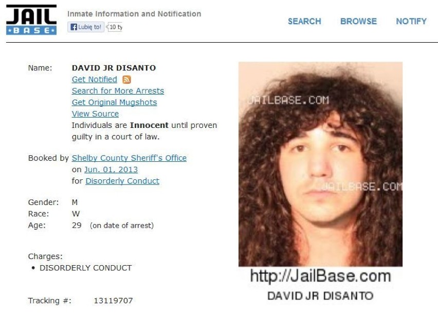 David DiSanto (Jail Base)
