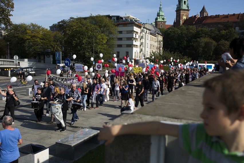 Marsz Świeckości w Krakowie