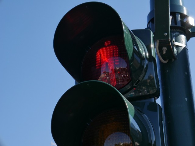 Awaria sygnalizacji świetlnej na skrzyżowaniu ulic Lwowskiej i Wieniawskiego trwa już od około miesiąca