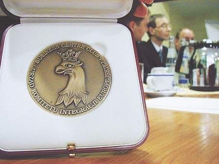 Medal Europejski był wczoraj prezentowany przez laureatów