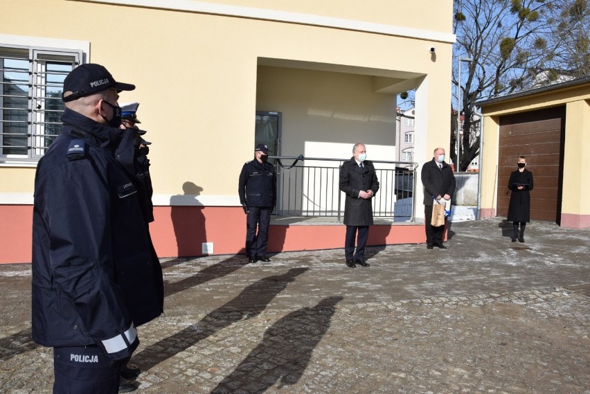 Uroczyste otwarcie nowo wybudowanej części siedziby Komendy Powiatowej Policji w Pruszczu. Zobaczcie zdjęcia!