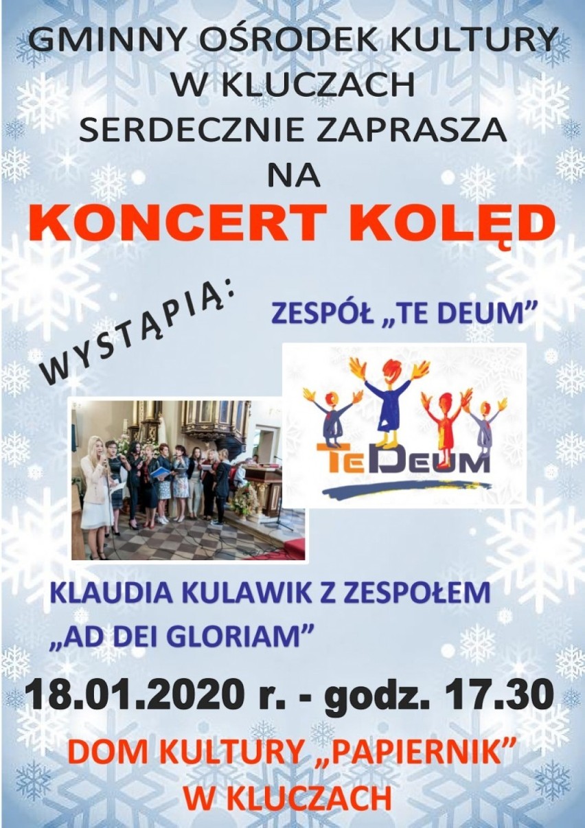 Klucze. Koncert kolęd w wykonaniu Klaudii Kulawik, finalistki pierwszej edycji "Mam Talent!" 