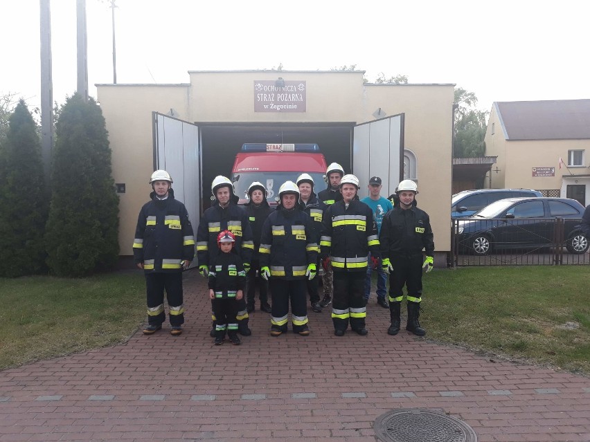 Strażacy z Żegocina przyjęli wyzwanie w ramach #GaszynChallenge