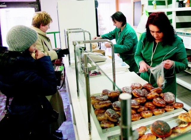 W cukierni przy Curie-Skłodowskiej najlepiej idą pączki