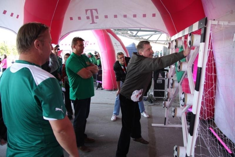 Wrocław: W 21. kolejce T-Mobile Ekstraklasy strefa FanZone na Stadionie Miejskim