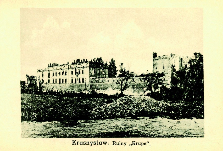 Zamek w Krupem koło Krasnegostawu