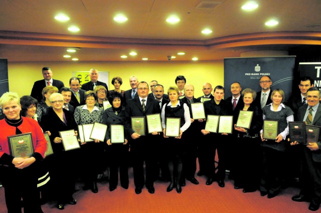 Zwycięzcy i wyróżnieni w konkursie Wojewódzki Lider Smaku z certyfikatami