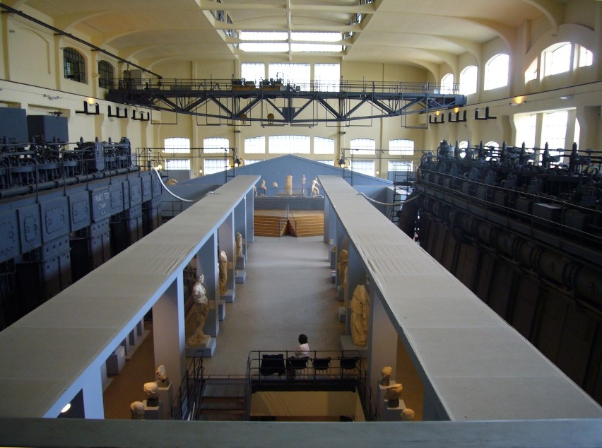 Muzeum w budynku elektrowni Montemartini w Rzymie