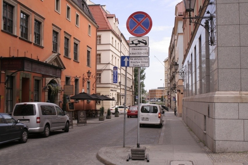 Wrocław: Nie zaparkujesz przy Kiełbaśniczej, to miejsce dla VIP-ów