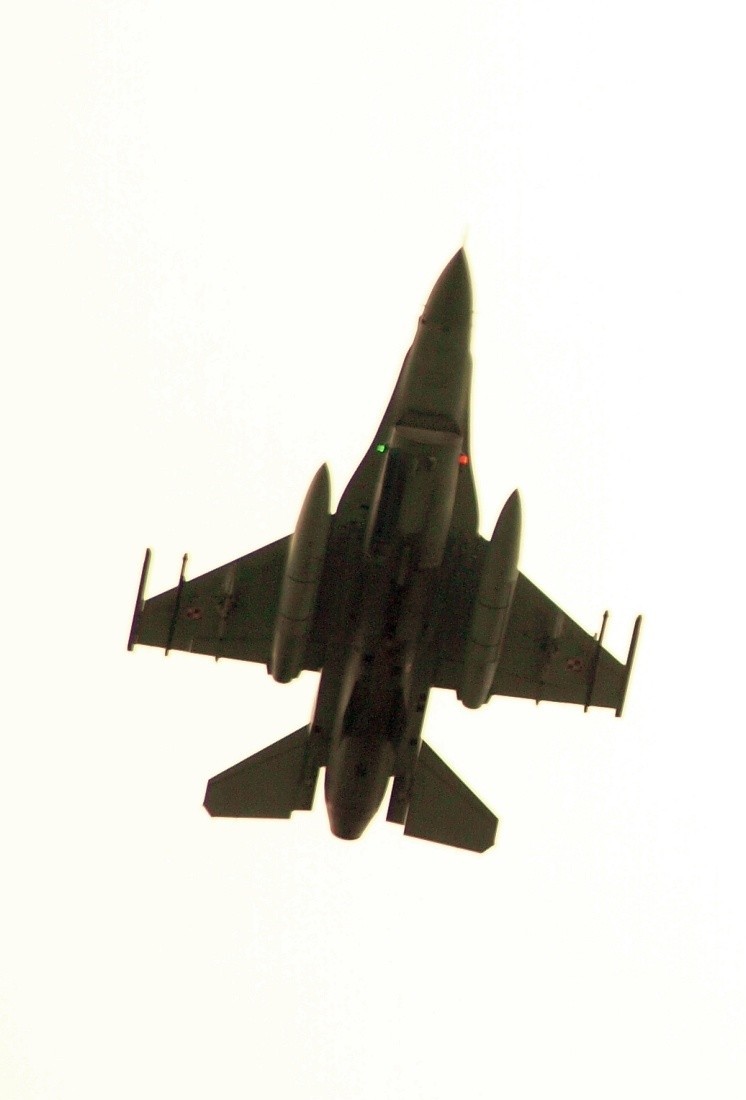 Myśliwce F-16 mignęły nad Bielskiem-Białą [ZDJĘCIA]