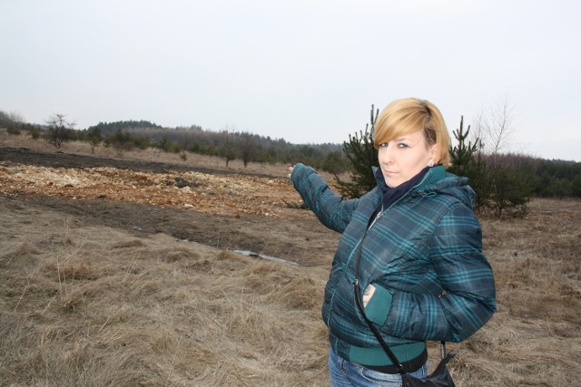 Katarzyna Spytkowska, mieszkająca w okolicy, twierdzi, że smród  jest nie do zniesienia
