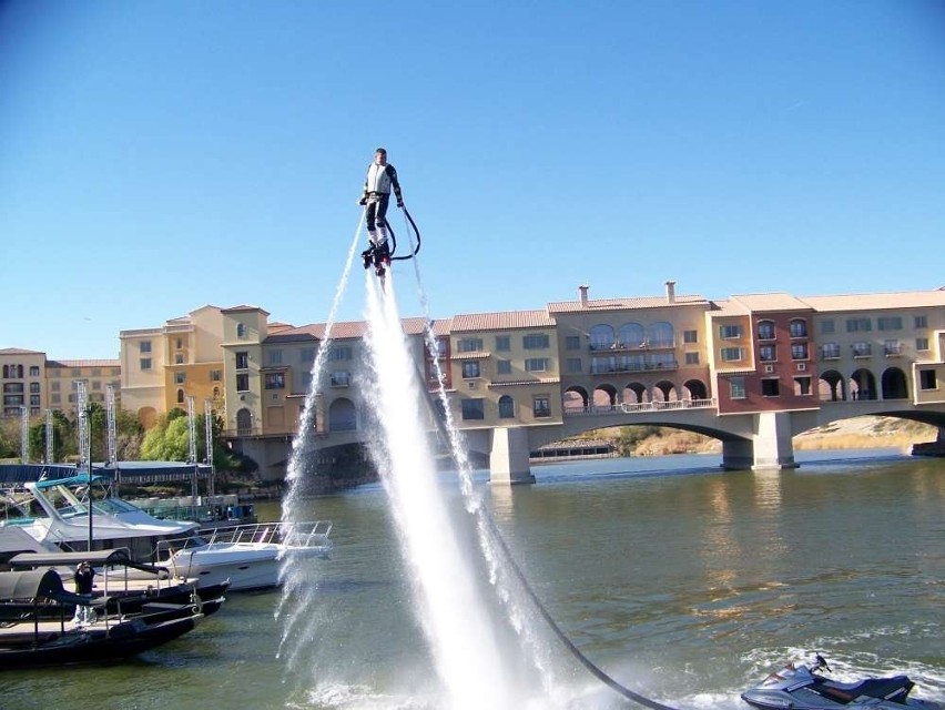 Flyboard - wodna rewelacja w Poznaniu [ZDJĘCIA, FILM]