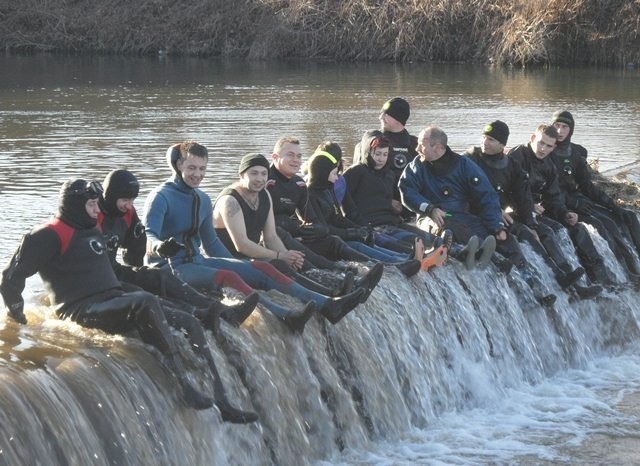 Strażacy ze Skoczowa powitali Nowy Rok w Wiśle