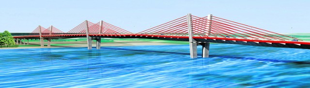Według planów GDDKiA most na Wiśle w okolicach Gniewa i Kwidzyna ma być gotowy jesienią 2012 roku.