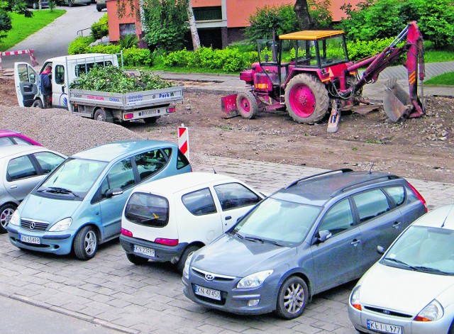 Utwardzanie terenu niepokoi mieszkańców os. Milenium