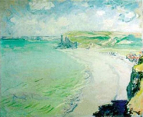 Obraz &quot;Plaża z Purville&quot; autorstwa Moneta