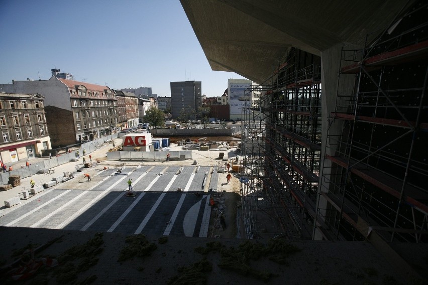 Katowice: Budowa dworca i Galerii Katowickiej. Wkrótce otwarcie! [ZDJĘCIA i WIDEO]