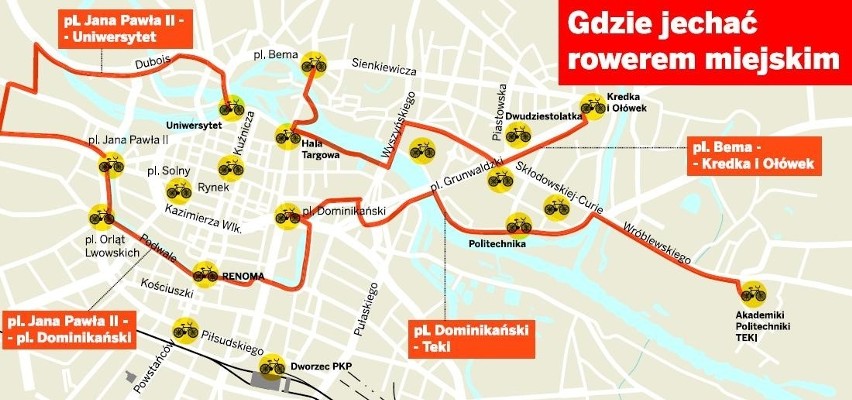 Dokąd na rowerze we Wrocławiu?