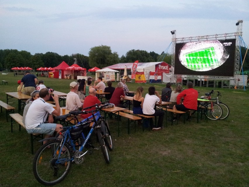 Chorzów: Wtorkowe mecze Euro 2012 w strefie kibica [ZDJĘCIA]