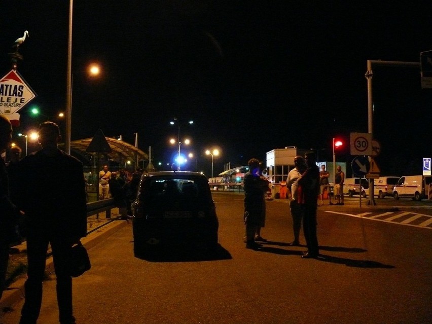 Alarm bombowy na przejściu granicznym w Dorohusku