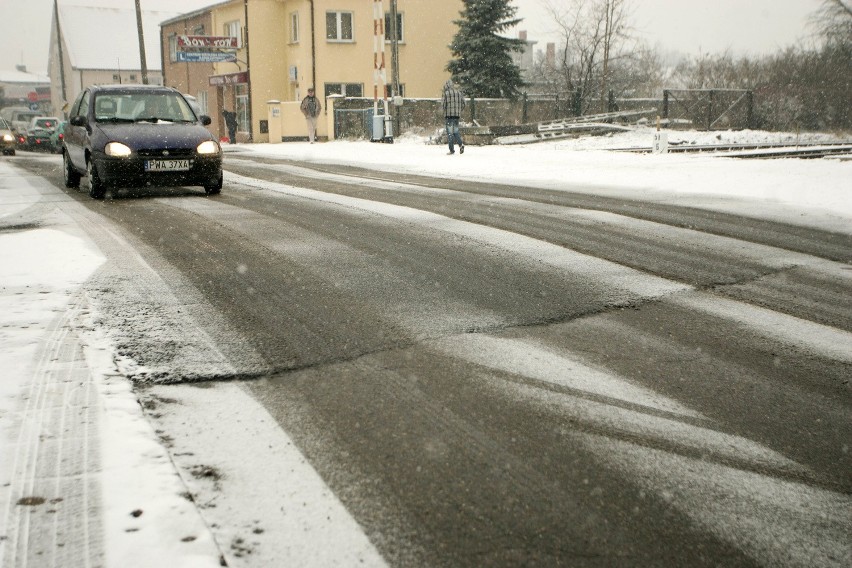 Pierwszy śnieg nie zaskoczył drogowców w Wielkopolsce