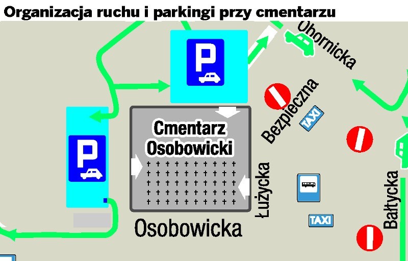 Rozkład jazdy na wrocławskie cmentarze