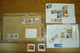 Podrobione znaczki pocztowe na rynku