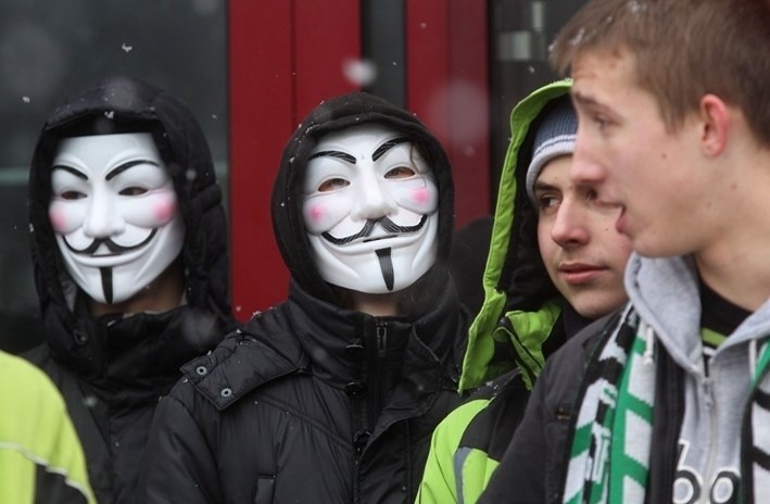 Protest przeciwko ACTA w Gdańsku. ZDJĘCIA